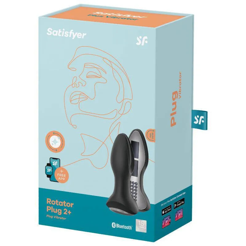 Vibromasseur Anal Rotatif Silicone Étanche