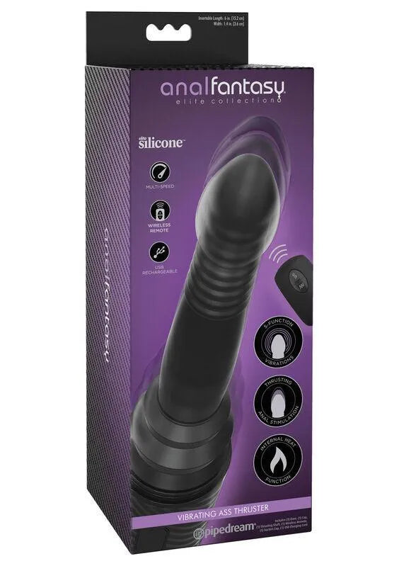 Vibromasseur Anal Silicone Avec Fonction Chauffante