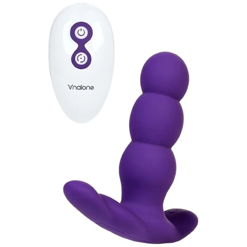 Vibromasseur Anal Silicone Lilas Rechargeable