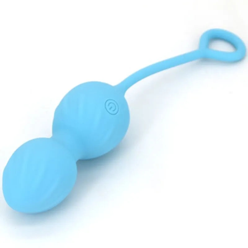 Vibromasseur Bleu Étanche Télécommandé Usb