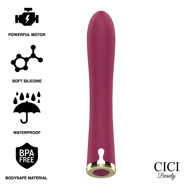 Vibromasseur Bullet Puissant Compact Étanche Silicone