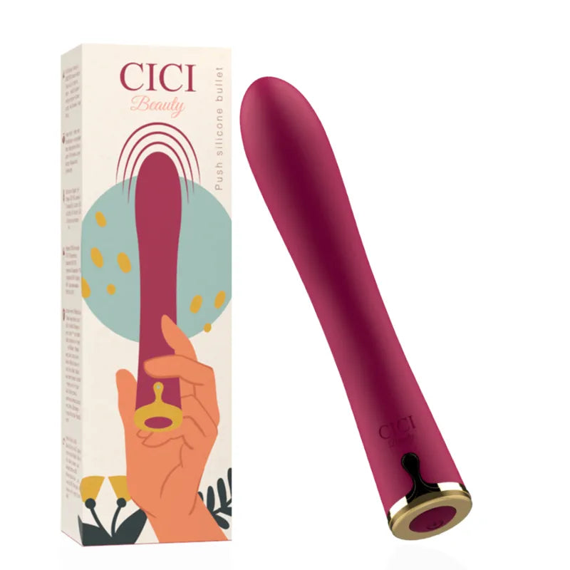 Vibromasseur Bullet Puissant Compact Étanche Silicone