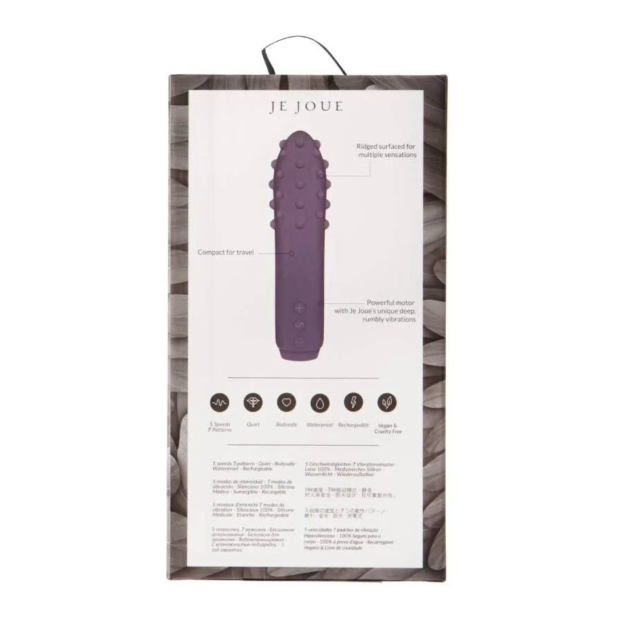 Vibromasseur Bullet Silicone Multi-Surfaces Clitoris