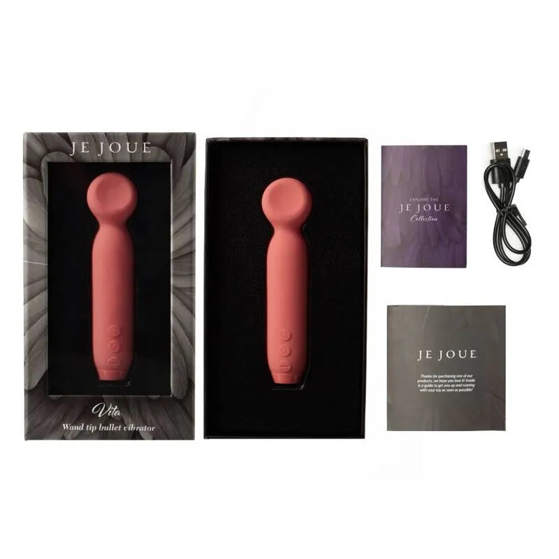 Vibromasseur Bullet Étanche Rechargeable Flexible