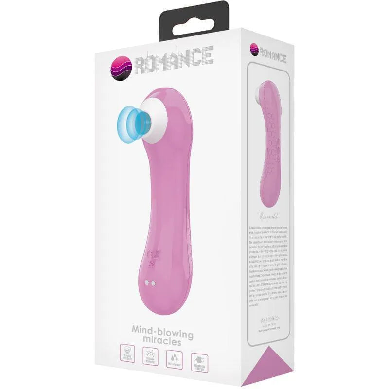 Vibromasseur Clitoridien Compact Silicone Rose