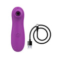 Vibromasseur Clitoridien De Poche Violet Rechargeable Usb