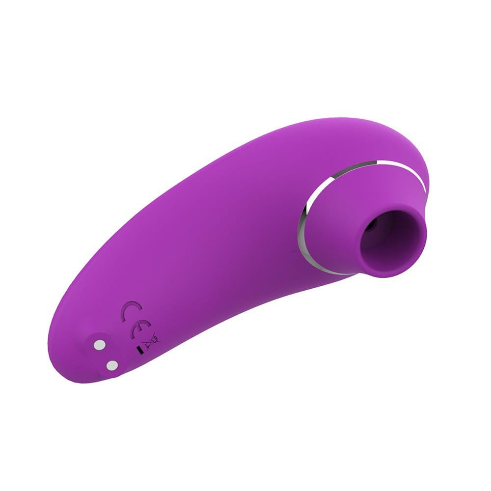 Vibromasseur clitoridien par embout de vibrations sur membrane violet USB - WS-NV053PUR