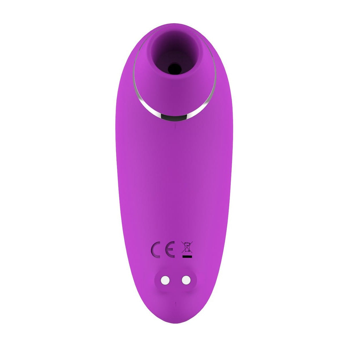 Vibromasseur clitoridien par embout de vibrations sur membrane violet USB - WS-NV053PUR