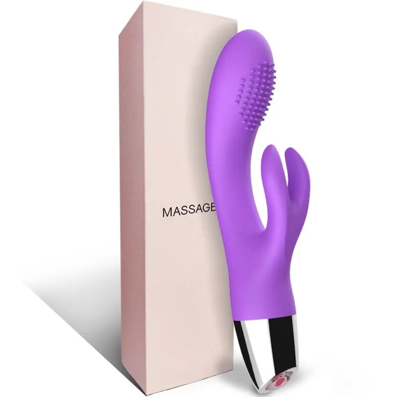 Vibromasseur Clitoridien Point G Silicone Étanche