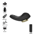 Vibromasseur Clitoridien Étanche Portable Silicone Hypoallergénique