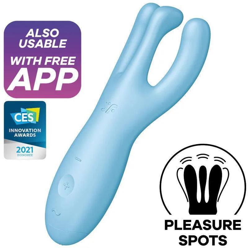 Vibromasseur Clitoridien Silicone Médical Connecté