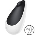 Vibromasseur Clitoridien Silicone Rechargeable Étanche Noir