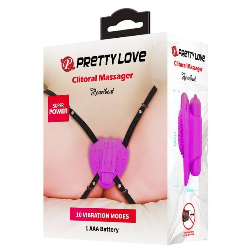 Vibromasseur Clitoridien Silicone Violet 10 Fonctions