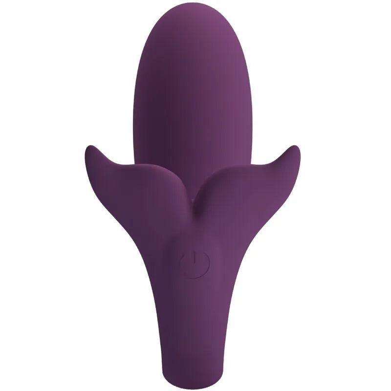 Vibromasseur Couple Rechargeable Violet Silicone