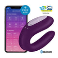 Vibromasseur Couple Silicone Médical Contrôlable Application