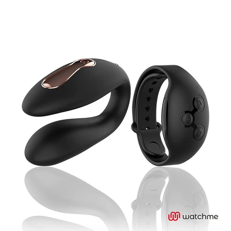 Vibromasseur Couple Silicone Médical Watchme