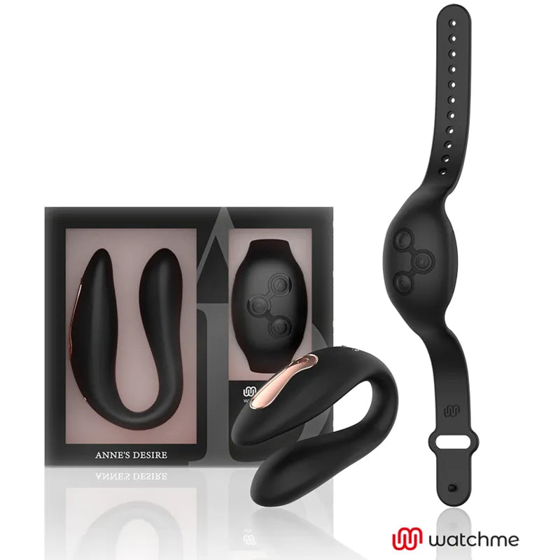 Vibromasseur Couple Silicone Médical Watchme