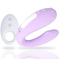 Vibromasseur Couple Silicone Étanche Télécommande