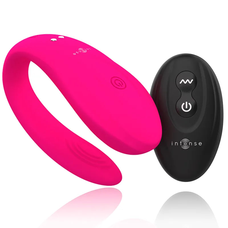 Vibromasseur Couple Télécommande Silicone Médical