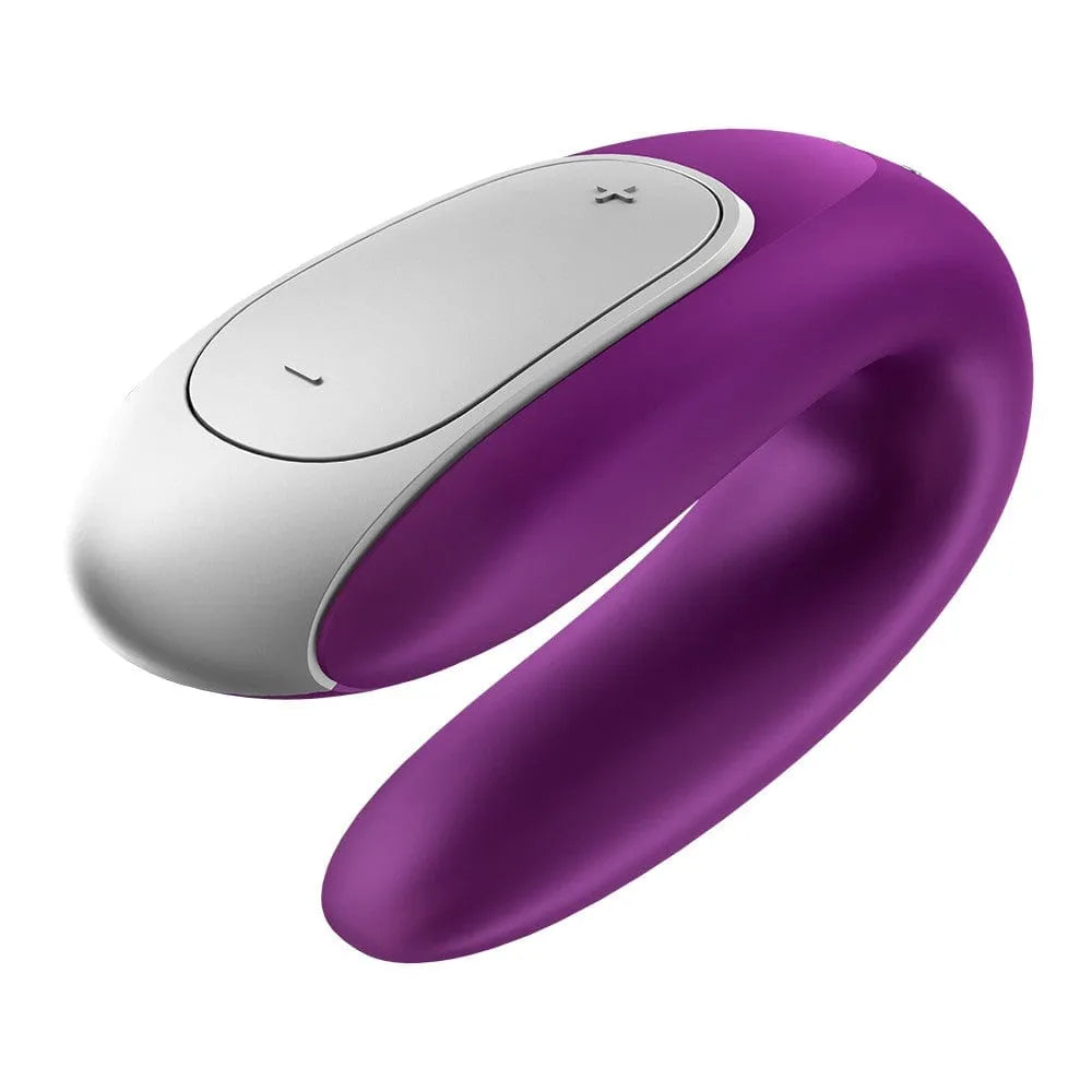 Vibromasseur Couple Violet Usb Télécommande