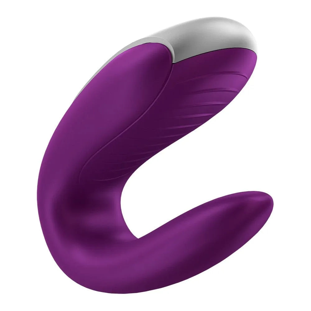 Vibromasseur Couple Violet Usb Télécommande