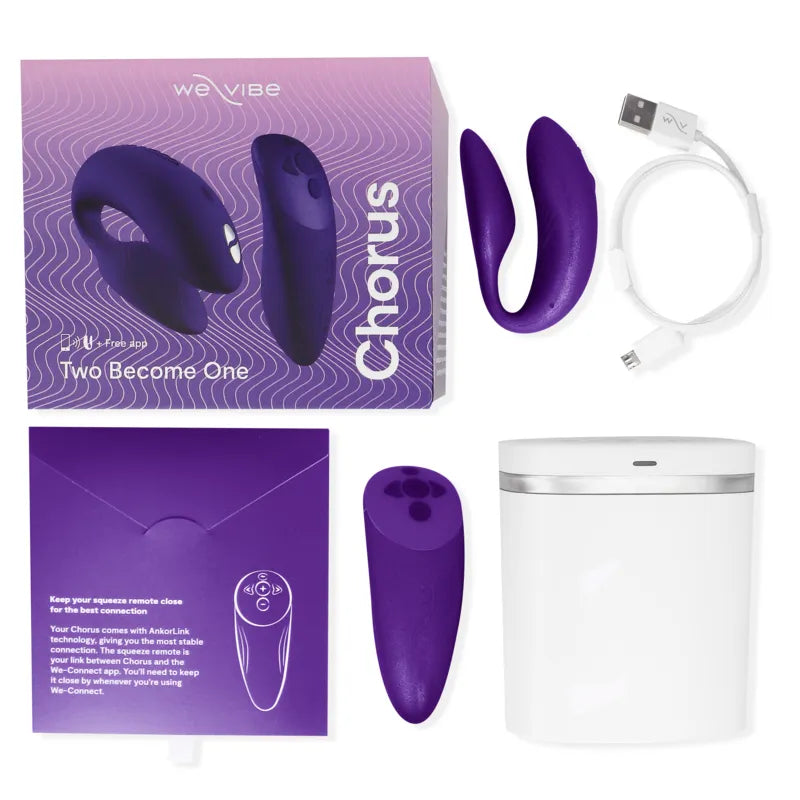 Vibromasseur Couple We-Vibe Chorus Ajustable