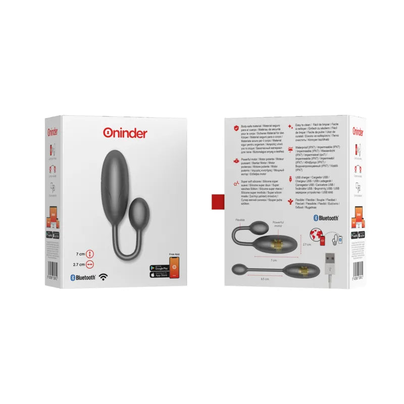 Vibromasseur Couples Oninder™ Denver Connecté Application