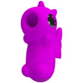 Vibromasseur À Doigt Silicone Violet Rechargeable