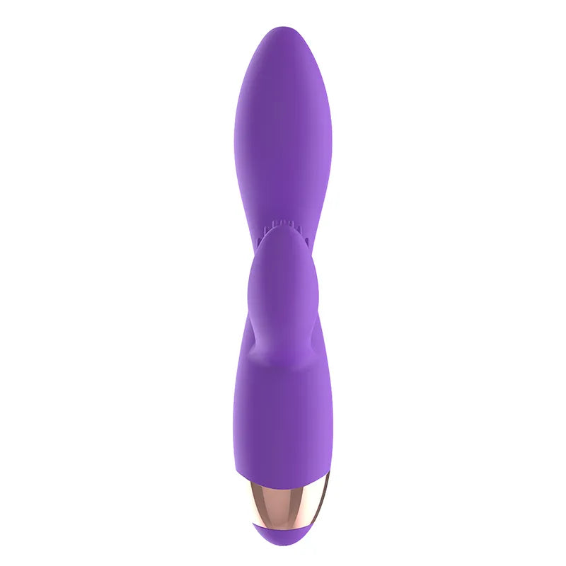 Vibromasseur Double Moteur Silicone Lilas