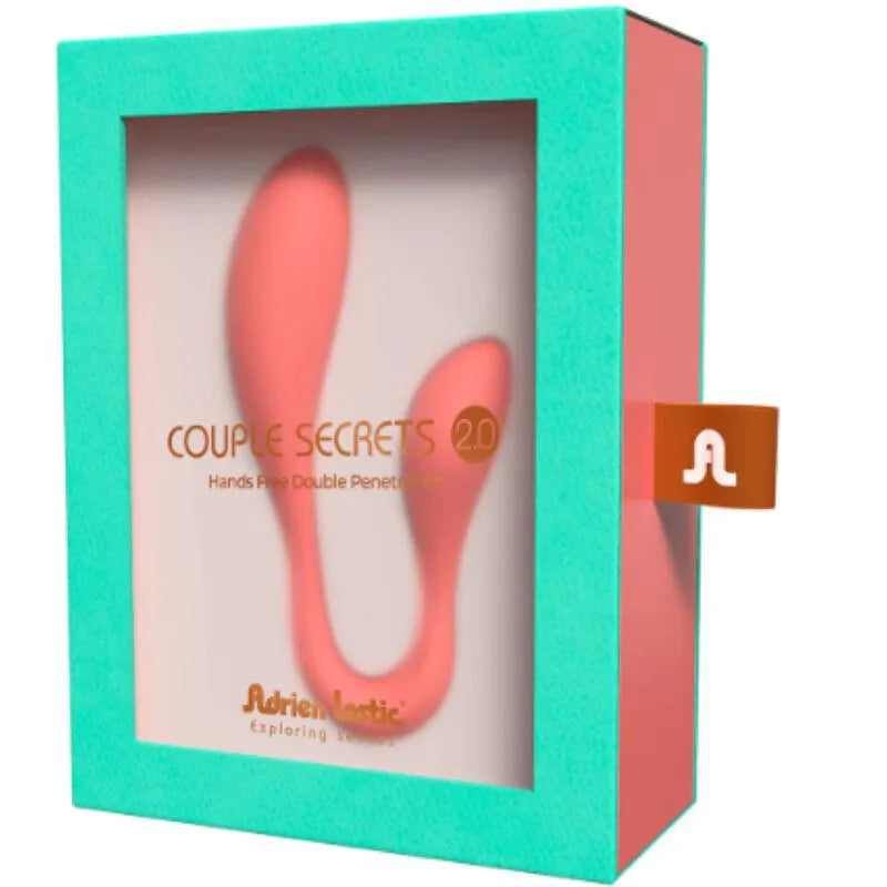 Vibromasseur Double Pénétration Silicone Couples