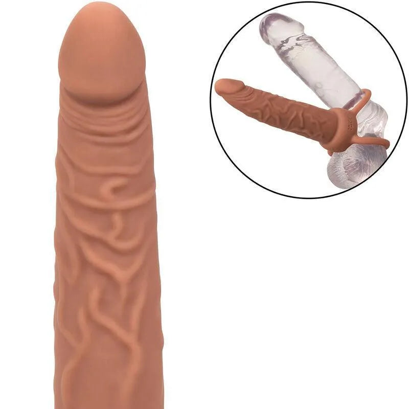 Vibromasseur Double Pénétration Silicone Rechargeable