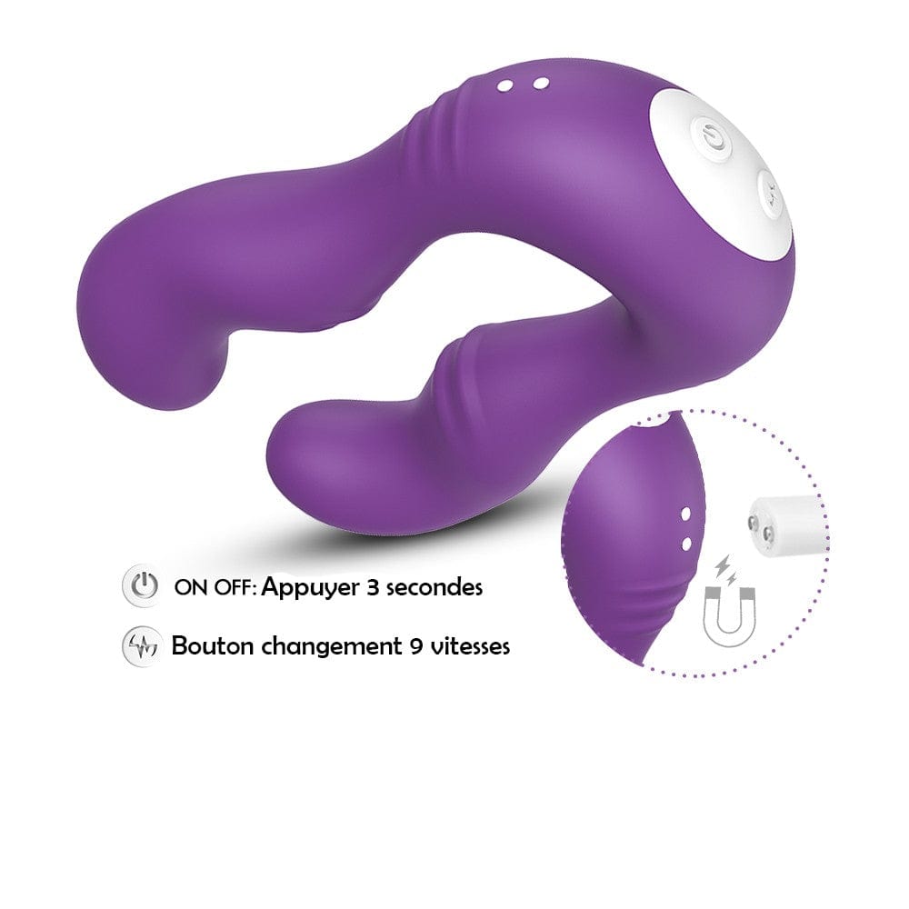 Vibromasseur double penetration | Boutique du plaisir