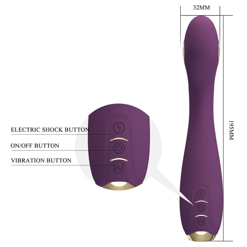 Vibromasseur Électrique Contrôlable Application Silicone