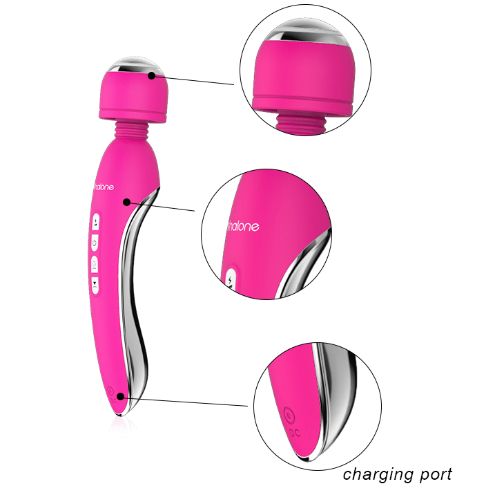 Vibromasseur Électromagnétique Silicone Silencieux