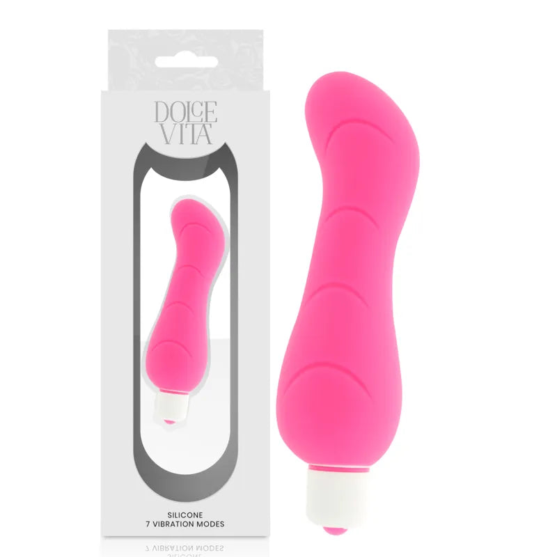 Vibromasseur En Silicone Doux Étanche