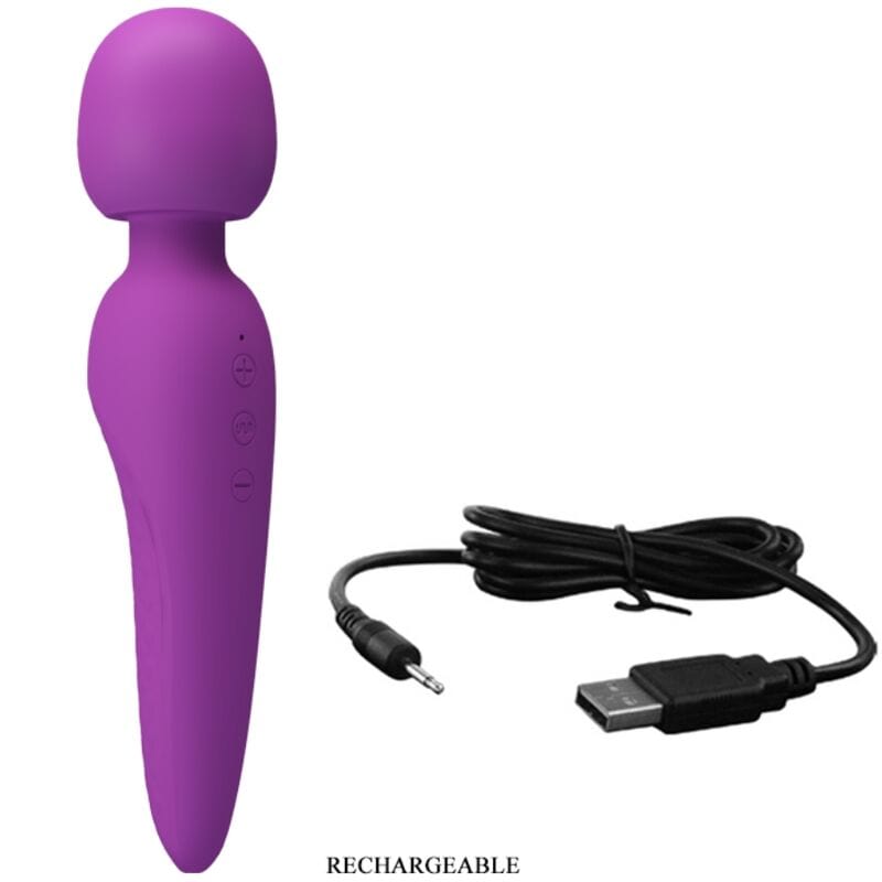 Vibromasseur En Silicone Étanche Rechargeable