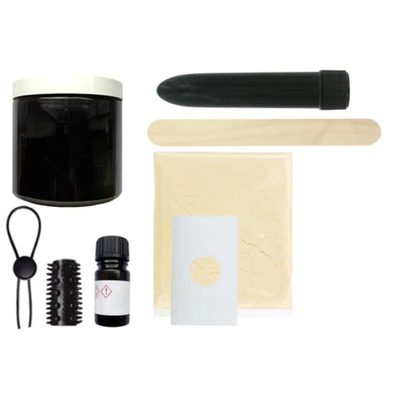 Vibromasseur En Silicone Moulage Personnalisé Noir