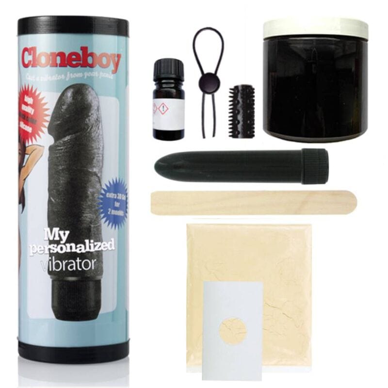 Vibromasseur En Silicone Moulage Personnalisé Noir