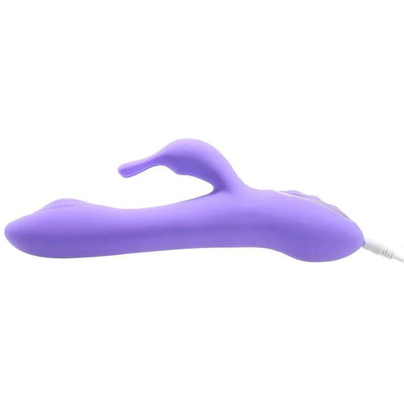 Vibromasseur En Silicone Violet Rechargeable Sophistiqué