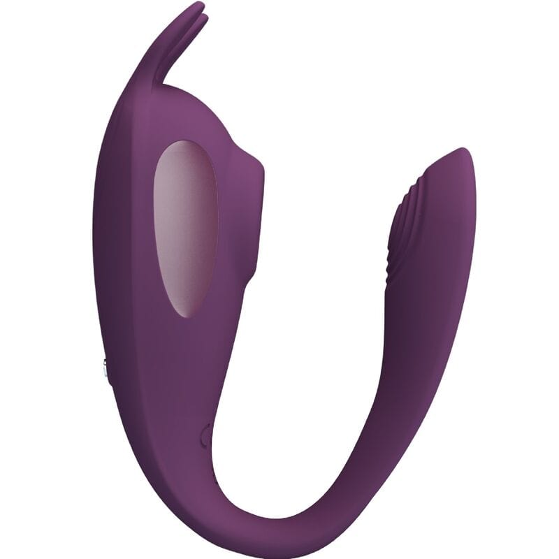 Vibromasseur Ergonomique En Silicone Violet