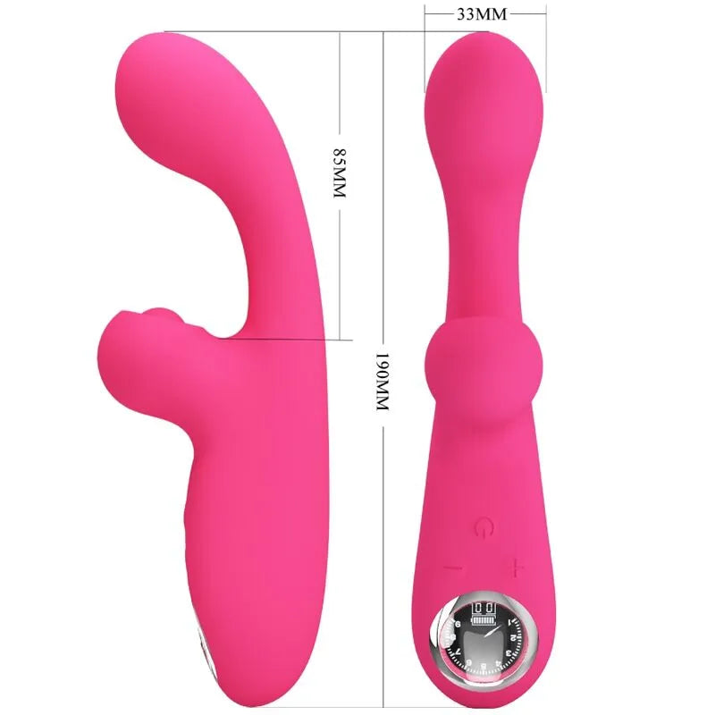 Vibromasseur Ergonomique Silicone Doux Stimulateur Clitoris