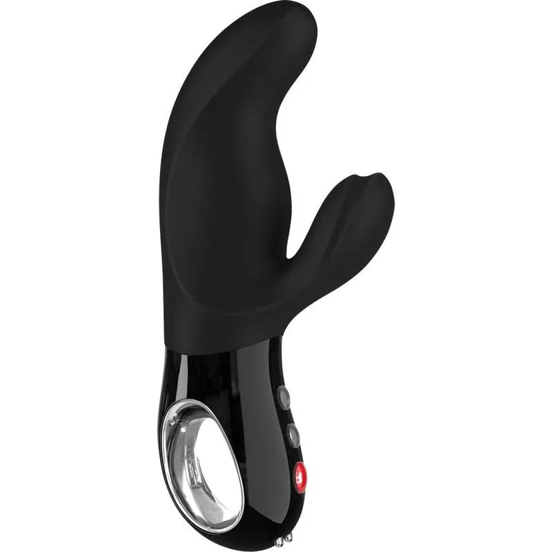 Vibromasseur Ergonomique Silicone Noir Rechargeable