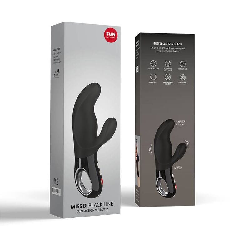 Vibromasseur Ergonomique Silicone Noir Rechargeable