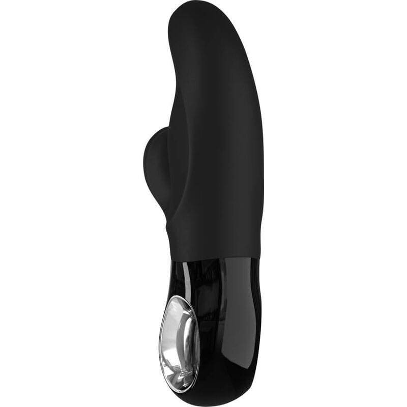 Vibromasseur Ergonomique Silicone Noir Rechargeable