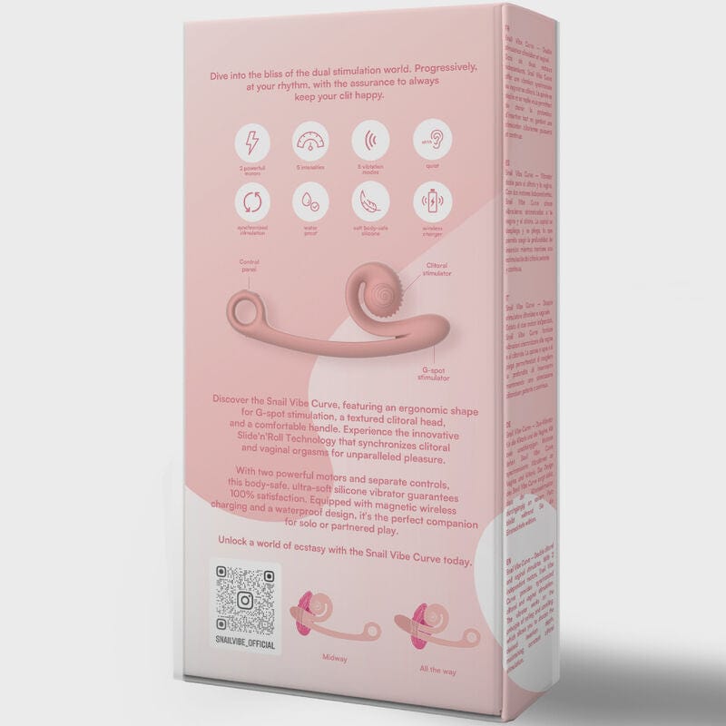 Vibromasseur Ergonomique Silicone Stimulation Point G