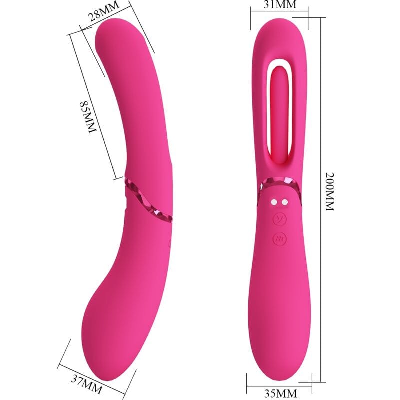 Vibromasseur Ergonomique Silicone Stimulation Point G