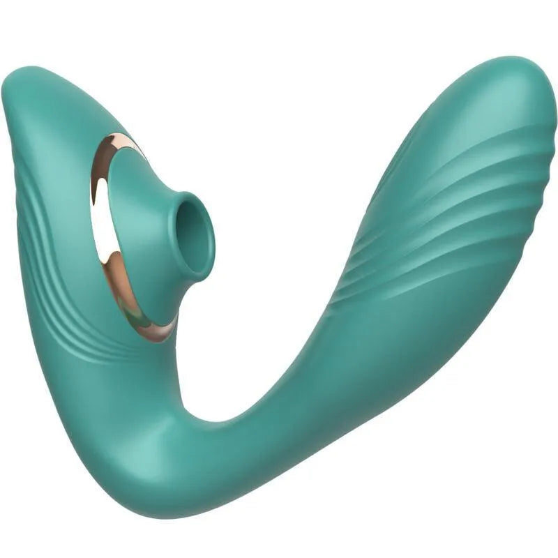 Vibromasseur Ergonomique Silicone Vert Armony