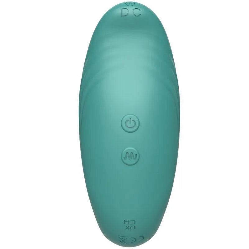 Vibromasseur Ergonomique Silicone Vert Armony