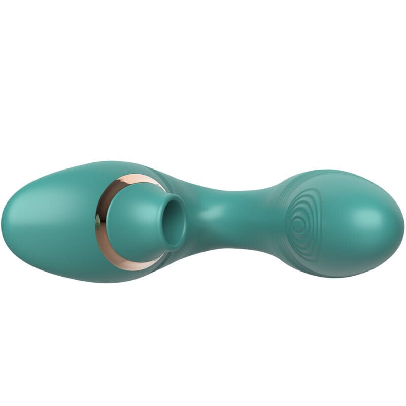 Vibromasseur Ergonomique Silicone Vert Armony