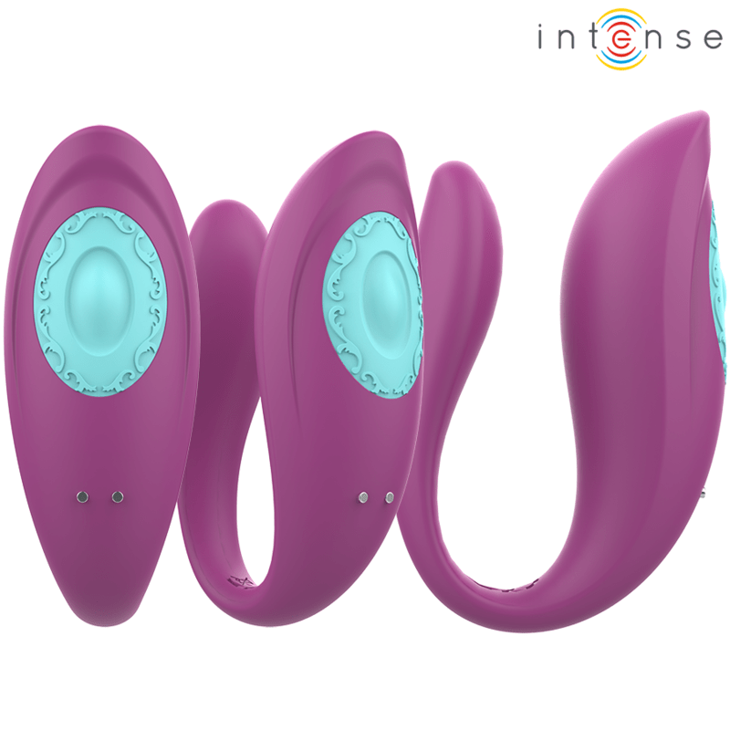 Vibromasseur Ergonomique Violet Silicone Étanche